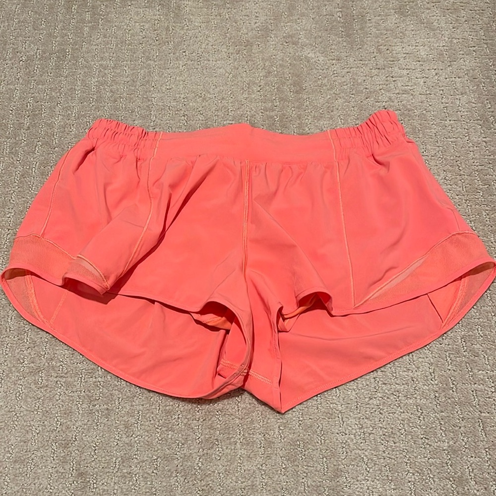 lululemon athletica Coral Athletic Shorts